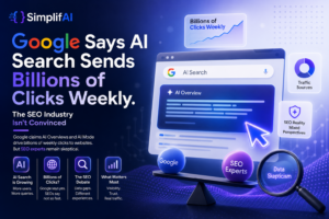 Google Says AI Search Sends Billions of Clicks Weekly